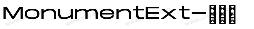 MonumentExt字体转换 MonumentExt字体转换