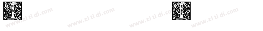 InnsbruckInitials字体转换
