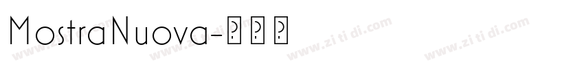 MostraNuova字体转换
