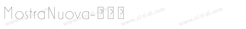 MostraNuova字体转换