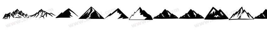 BrentwoodMountains字体转换 BrentwoodMountains字体转换