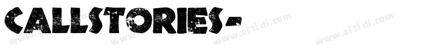 Callstories字体转换