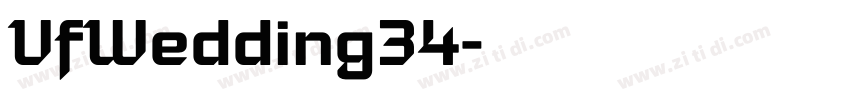 VfWedding34字体转换