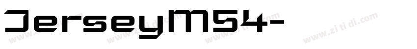 JerseyM54字体转换