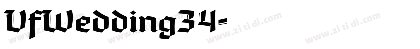 VfWedding34字体转换