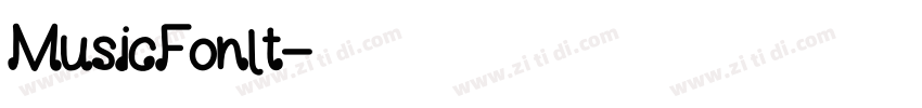 MusicFont字体转换