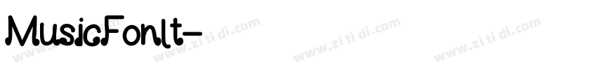 MusicFont字体转换