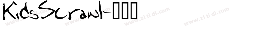 KidsScrawl字体转换