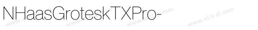 NHaasGroteskTXPro字体转换 NHaasGroteskTXPro字体转换