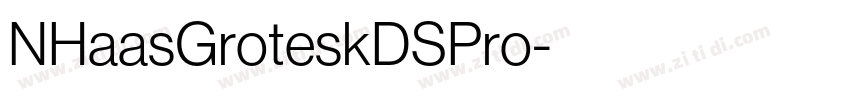 NHaasGroteskDSPro字体转换 NHaasGroteskDSPro字体转换