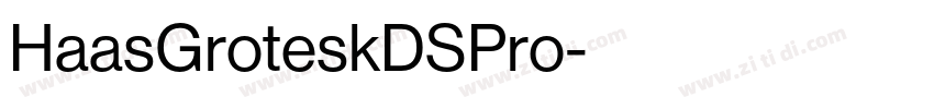 HaasGroteskDSPro字体转换 HaasGroteskDSPro字体转换