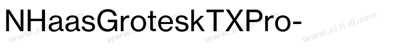 NHaasGroteskTXPro字体转换 NHaasGroteskTXPro字体转换