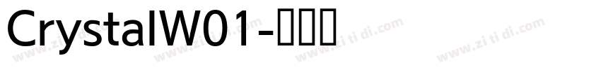 CrystalW01字体转换