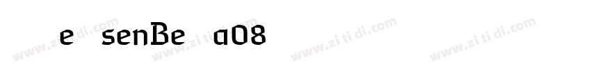 PoetsenBeta08字体转换