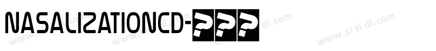 NasalizationCd字体转换