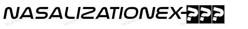 NasalizationEx字体转换 NasalizationEx字体转换