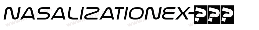 NasalizationEx字体转换 NasalizationEx字体转换