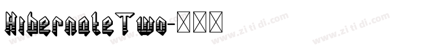 HibernateTwo字体转换