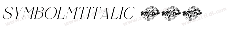 SymbolMTItalic字体转换 SymbolMTItalic字体转换