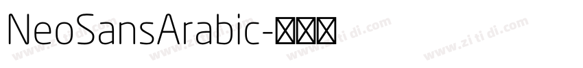 NeoSansArabic字体转换 NeoSansArabic字体转换