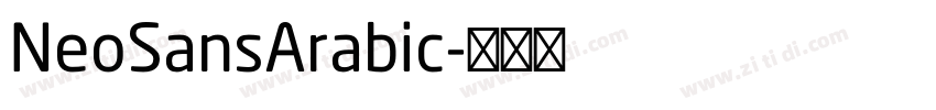 NeoSansArabic字体转换 NeoSansArabic字体转换