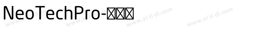 NeoTechPro字体转换
