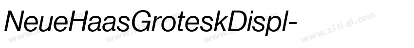 NeueHaasGroteskDispl字体转换 NeueHaasGroteskDispl字体转换