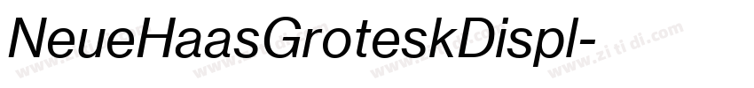 NeueHaasGroteskDispl字体转换 NeueHaasGroteskDispl字体转换