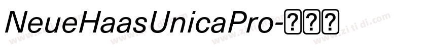 NeueHaasUnicaPro字体转换 NeueHaasUnicaPro字体转换
