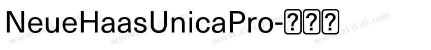 NeueHaasUnicaPro字体转换 NeueHaasUnicaPro字体转换