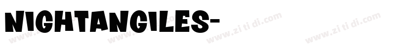 NightAngiles字体转换