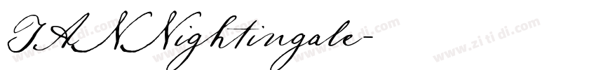 TANNightingale字体转换