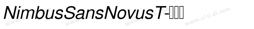 NimbusSansNovusT字体转换 NimbusSansNovusT字体转换