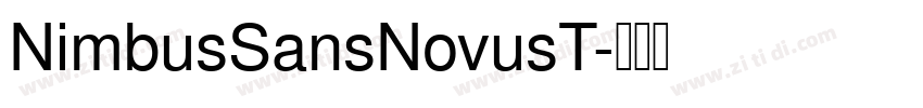 NimbusSansNovusT字体转换 NimbusSansNovusT字体转换