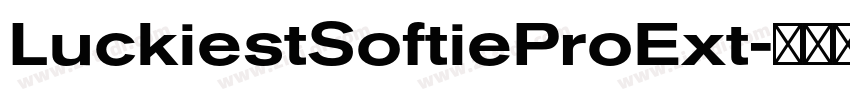 LuckiestSoftieProExt字体转换