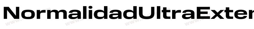 NormalidadUltraExten字体转换