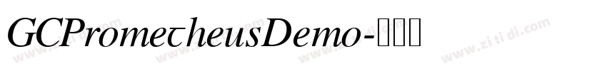 GCPrometheusDemo字体转换 GCPrometheusDemo字体转换