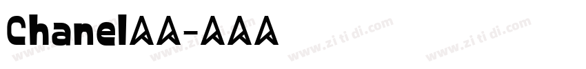 Chanel字体字体转换