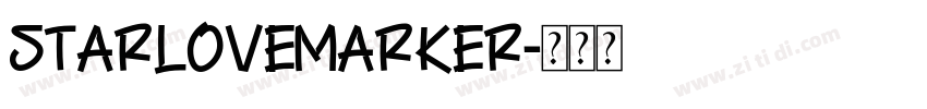 StarLoveMarker字体转换