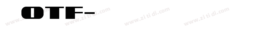 微软雅黑OTF字体转换