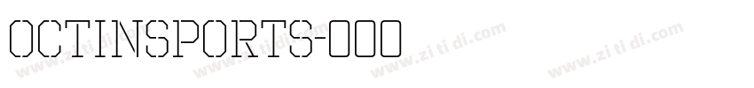 OctinSports字体转换