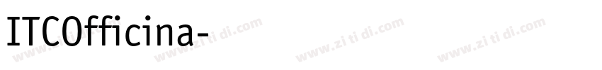 ITCOfficina字体转换 ITCOfficina字体转换