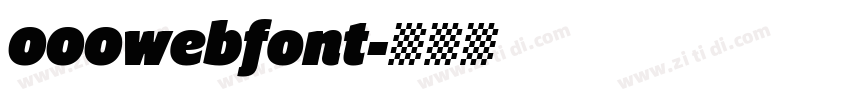 000webfont字体转换