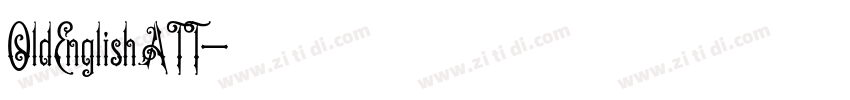 OldEnglishATT字体转换