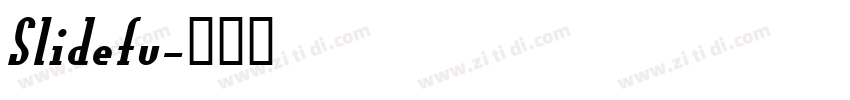 Slidefu字体转换