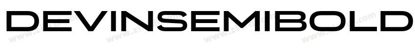 DevinSemiBold字体转换