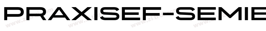 PraxisEF-SemiBold字体转换 PraxisEF-SemiBold字体转换