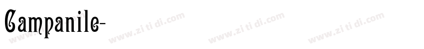 Campanile字体转换