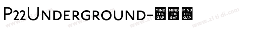 P22Underground字体转换