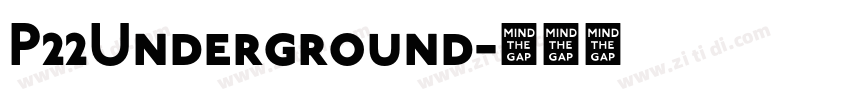 P22Underground字体转换